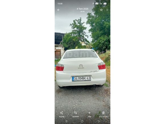 Sahibinden Citroen C-Elysee 1.6 HDi Exclusive 2013 Model