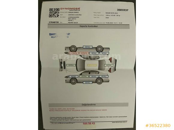 Nissan Note 1.5 dCi | Ekonomik Bakımlı Aile Aracı Ece  PLAKALI