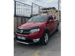 Sahibinden Dacia Sandero 1.5 dCi Stepway 2013 çıkışlı Model İzmir 151.000 km Kırmızı