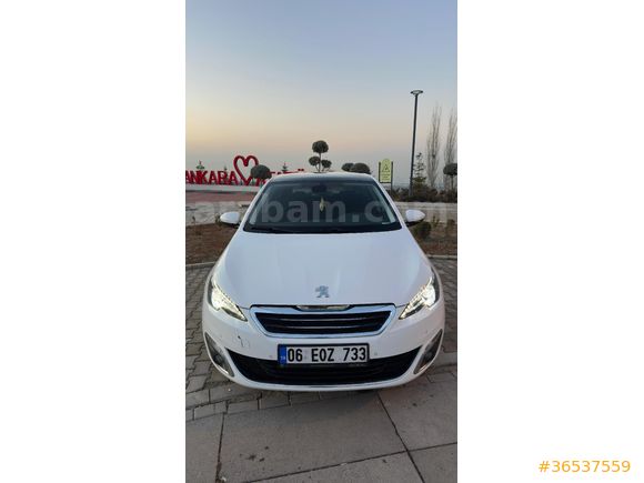 Peugeot 308 1.6 BlueHdi Allure 2015 Model Cam Tavanlı Düşük Km