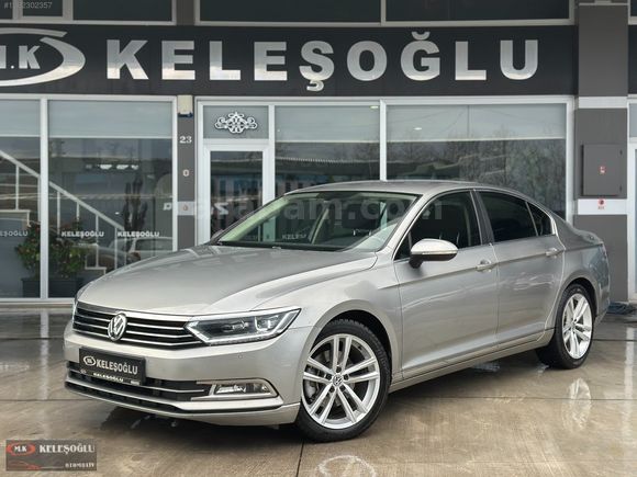 KELEŞOĞLU'NDAN 2016 VW PASSAT 1.6 TDI COMFORTLİNE DSG DÜŞÜK KM