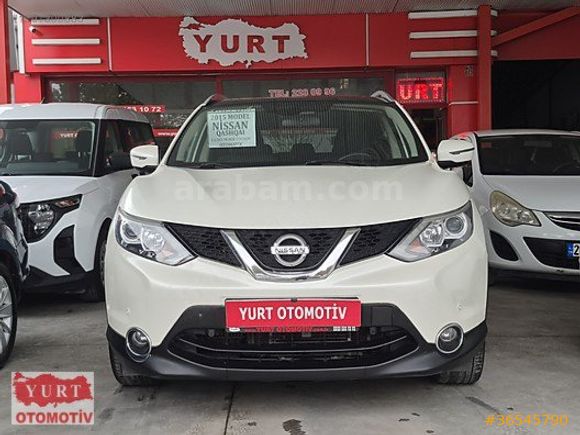 #2015 Nissan QASHQAİ 1.6DCİ Black Edition Otomatik