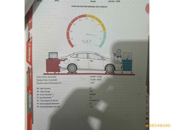 Sahibinden Opel Astra 1.6 Edition Plus 2016 Model 