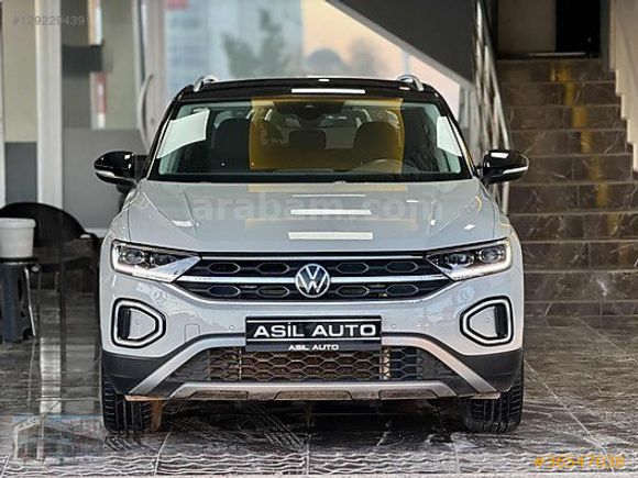 2024 VW T-Roc Style 26.300 Km'de Çift Renk ASCOT GRİ BOYASIZ