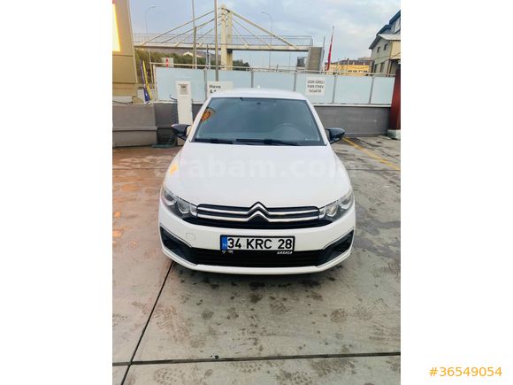 Sahibinden Citroen C-Elysee 1.6 HDi Live 2017 Model İstanbul 145.000 km Beyaz