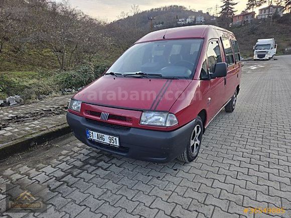 K K İLE VADE FARKSIZ 7 TAKSİT MEVCUT FIAT SCUDO OTOMOBİL RUHSATLI 4 LASTİK YENİ  8+1