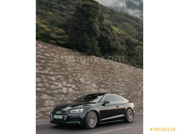 Sahibinden Audi A5 Coupe 1.4 TFSI Sport 2017 Model Lacivert - Taba - Matrix - S Line 