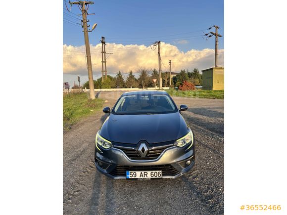 Sahibinden Renault Megane 1.5 dCi Touch 2018 Model  168500km Gri (titanyum)
