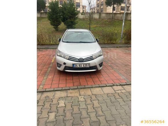Sahibinden Toyota Corolla 1.4 D-4D Active 2014 Model  335.000 km Gri (Gümüş)