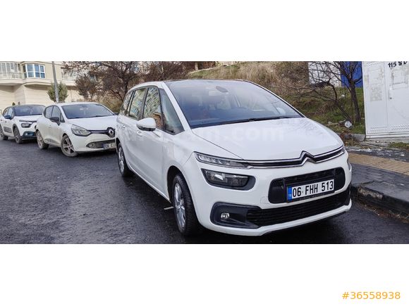 pazarlıksız son fiyat 54 favori neyi bekliyorsun ilan süresi bitiyor Sahibinden hatsız boyasız 7 koltuklu Citroen C4 Grand Picasso 1.6 BlueHDi Feel l