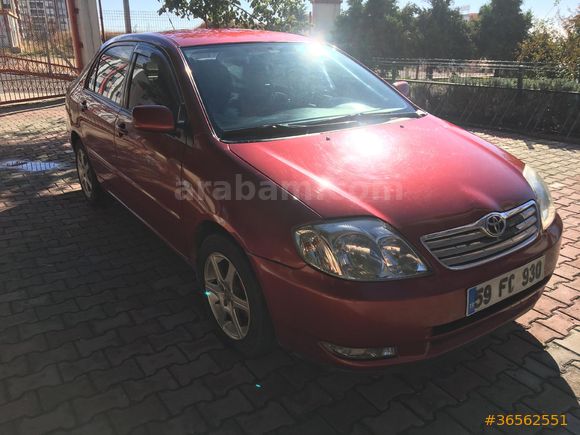 Sahibinden Toyota Corolla 1.6 Terra 2004 Model
