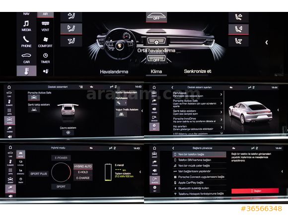 2020 PANAMERA 4S EHYBRID_SOĞUTMA_BOSE_AIR_CHRONO_DISTRONIC_MATRX