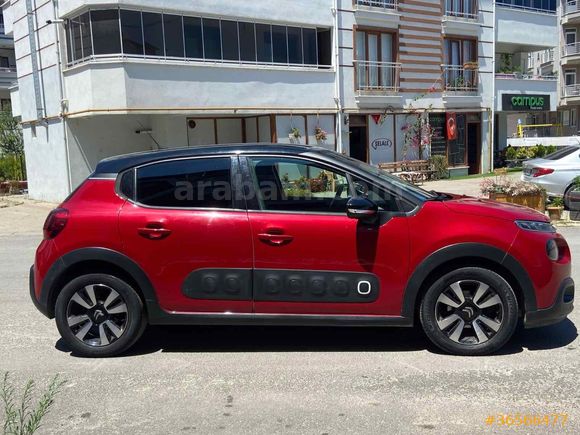 Sahibinden Citroen C3 1.2 PureTech Shine 2020 Model Bartın 97.000 km Kırmızı