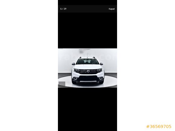 Sahibinden Dacia Sandero 0.9 TCe Stepway Easy-R 2020 Model