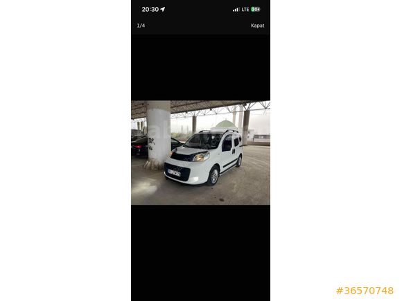 Sahibinden Fiat Fiorino Panorama 1.3 Multijet Emotion 2014 Model  222.000 km Beyaz