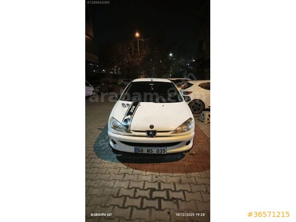 Sahibinden Peugeot 206 1.4 HDi Sporty 2005 Model