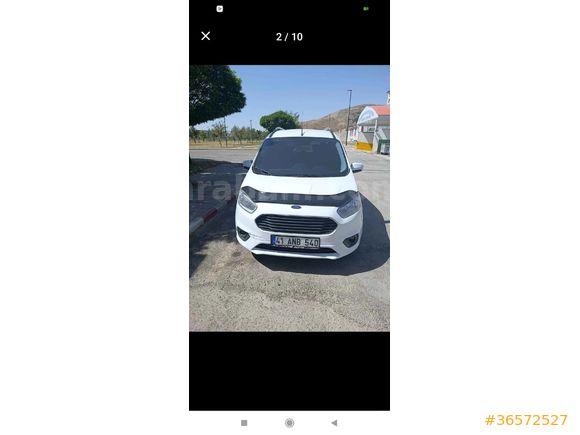 Sahibinden Ford Tourneo Courier 1.5 TDCi Titanium 2021 Model