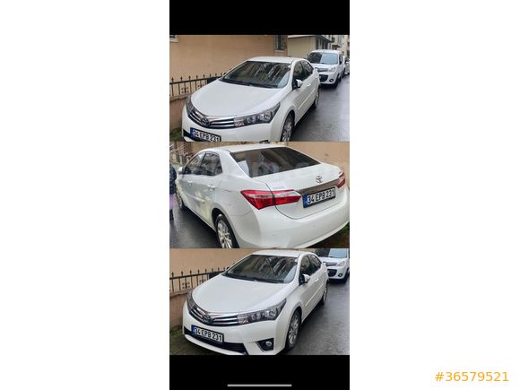 Sahibinden Toyota Corolla 1.6 Advance 2016 Model