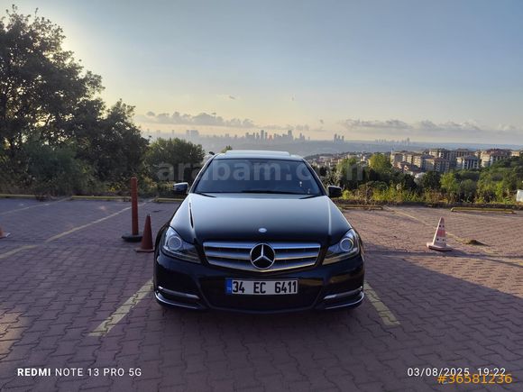 SAHİBİNDEN DEĞİŞENSİZ MERCEDES C180 1.6 156 Beygir 7 Vites AVANGARDE  SUNROOFLU 