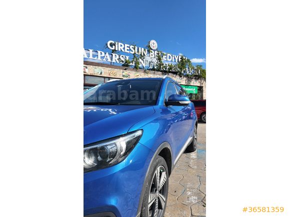 Sahibinden MG ZS EV Luxury 2021 Model  56.000 km Mavi (metalik)