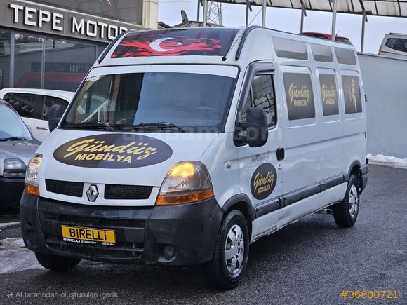 -Uzun Şasi -Masrafsız -Bakımlı | 2007 Master 2.5 dCi 12.6 m3