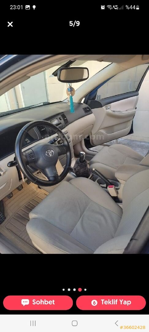 Sahibinden Toyota Corolla 1.6 Sol 2006 Model aile arabası görülmeye değer 5