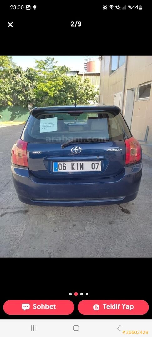 Sahibinden Toyota Corolla 1.6 Sol 2006 Model aile arabası görülmeye değer 4