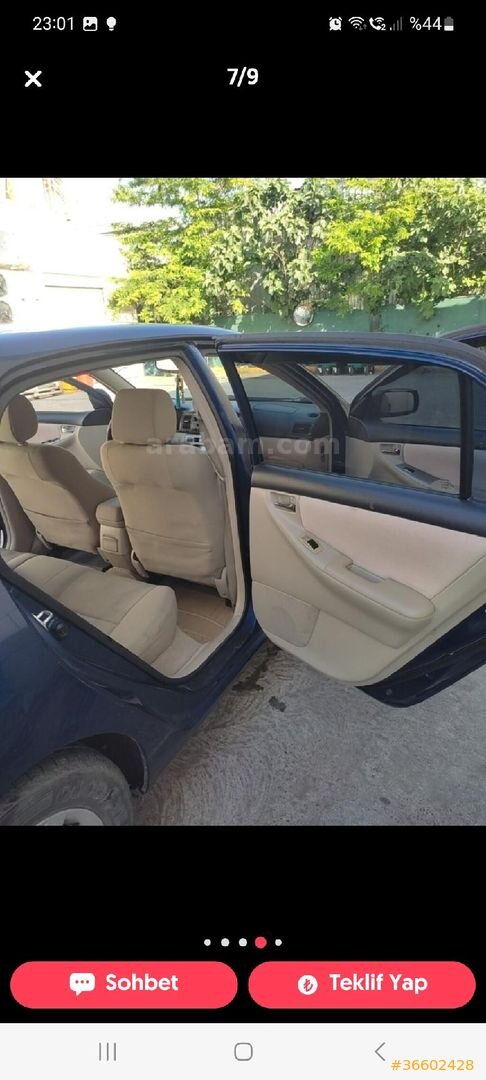 Sahibinden Toyota Corolla 1.6 Sol 2006 Model aile arabası görülmeye değer 7