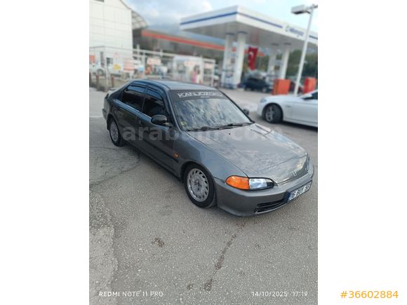 ACİL SATLIKTIR Sahibinden Honda Civic 1.5 EL 1993 Mode KLİMALI HİDROLİK DİREKSİYONl