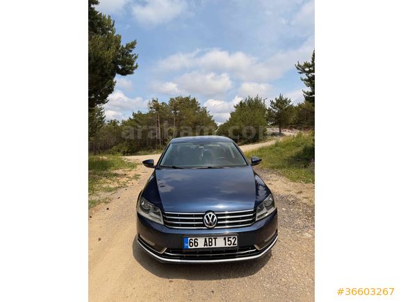 Sahibinden Volkswagen Passat 1.6 TDi BlueMotion Trendline 2014 Model  194000 km Lacivert triger seti 145 binde  baskı balata 186 binde Yağ 192 binde 