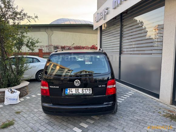 Sahibinden Volkswagen Touran 1.6 FSi Comfortline 2003 Model  261.000 km Siyah