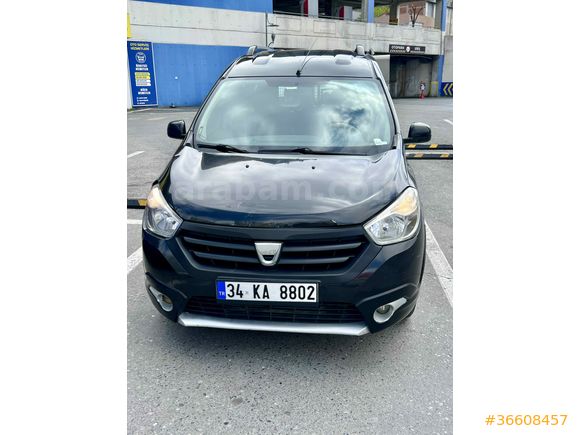 Sahibinden Dacia Dokker 1.5 DCi Stepway 2013 Model  305.000 km Siyah