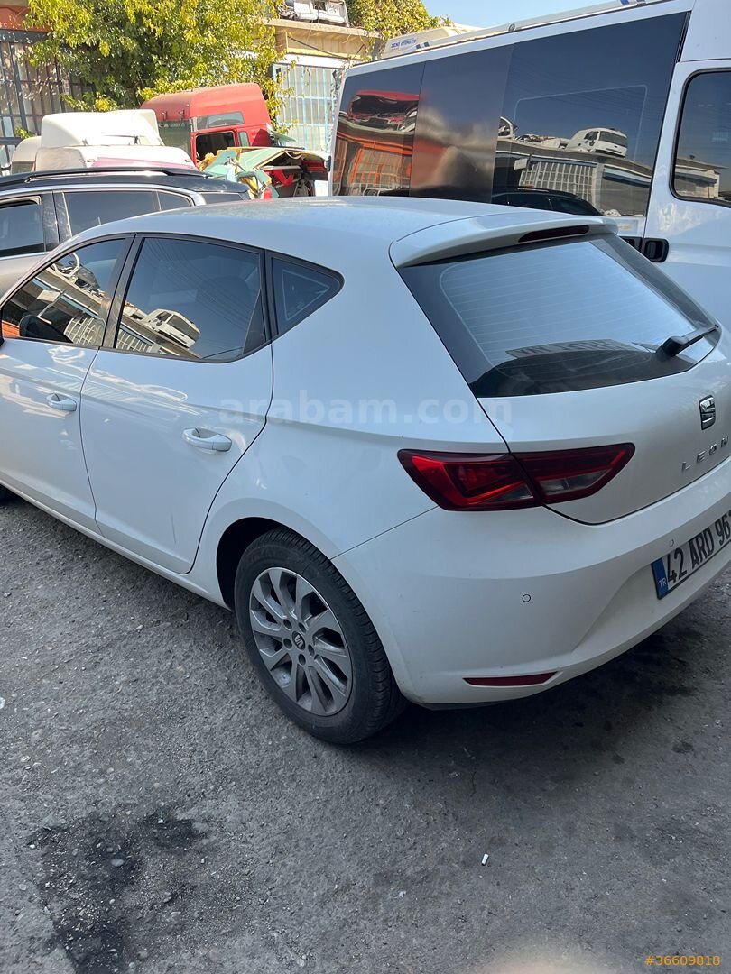 Sahibinden Seat Leon 1.6 TDI Style 2016 Model Konya 261.000 km Beyaz 7