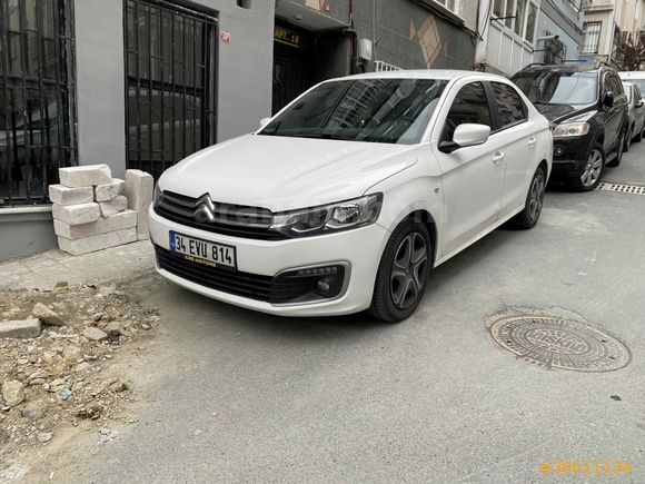 Sahibinden Citroen C-Elysee 1.5 BlueHDi Feel 2021 Model  124.400 km Beyaz