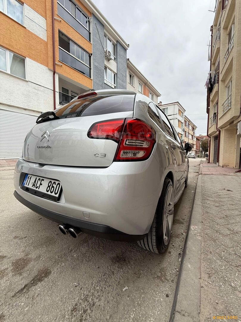 Sahibinden Citroen C3 1.4 HDi Attraction 2011 Model Bilecik 245.000 km Gri (Gümüş) 4