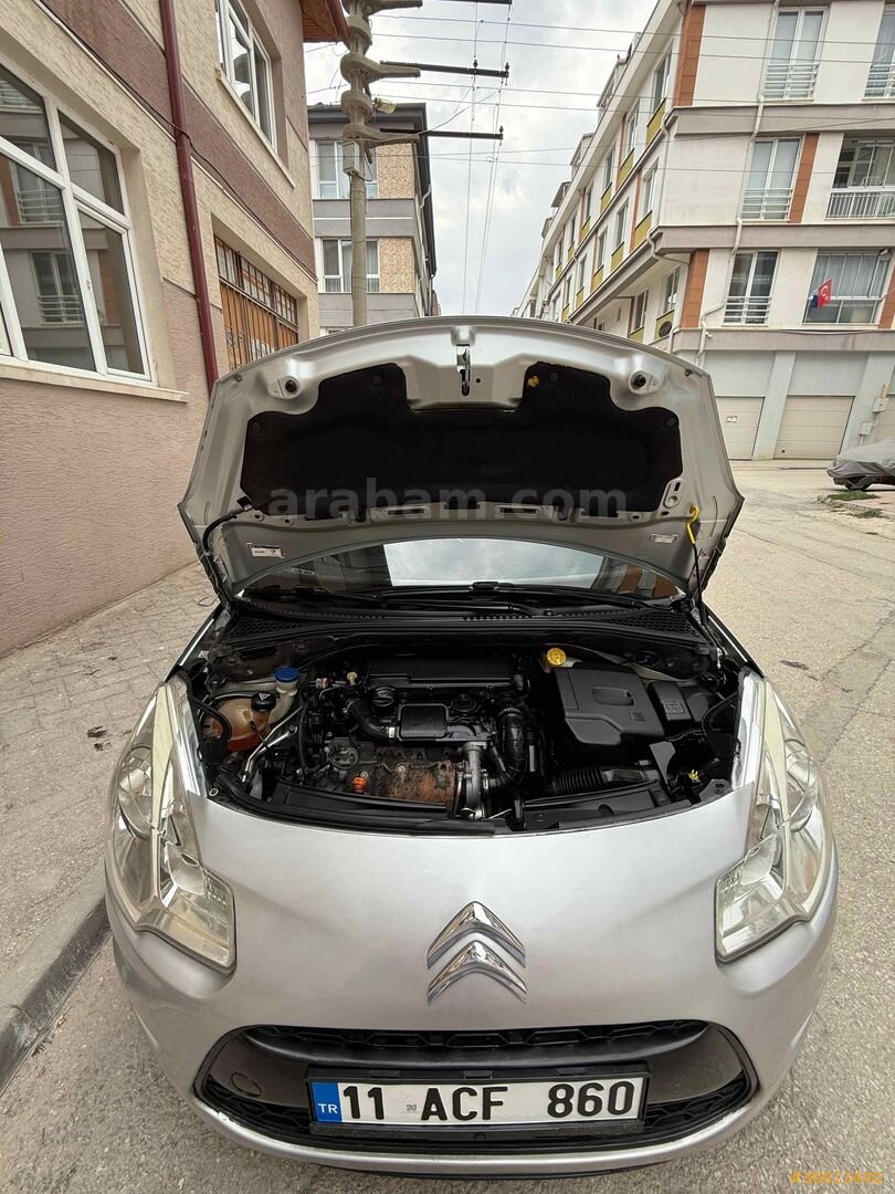 Sahibinden Citroen C3 1.4 HDi Attraction 2011 Model Bilecik 245.000 km Gri (Gümüş) 7