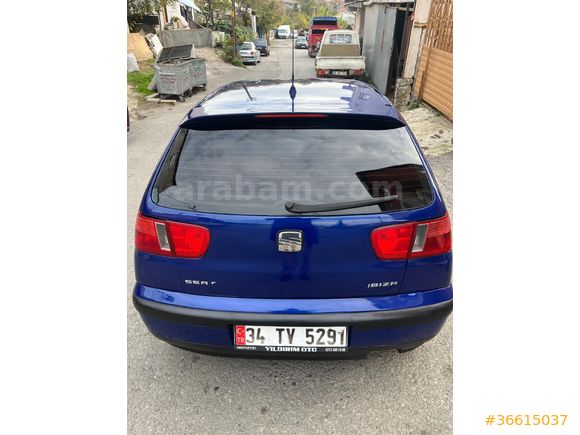 Sahibinden Seat Ibiza 1.6 Signo 2001 Model  292.000 km Lacivert