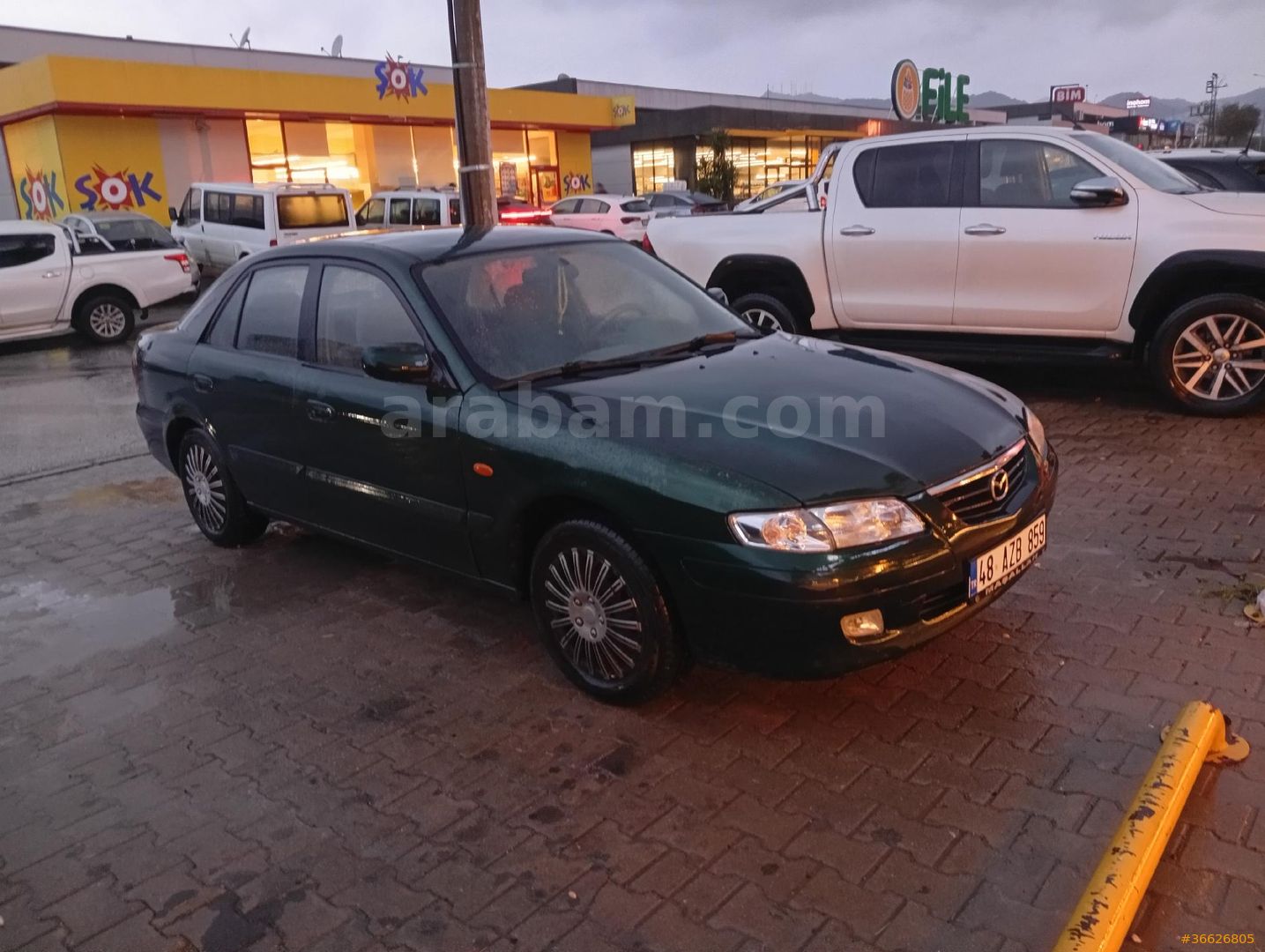 Sahibinden Mazda 626 2.0 DiTD Sport 2001 Model Muğla 217.550 km