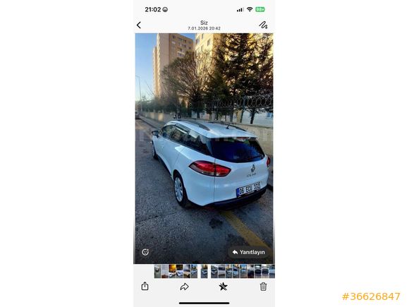 Sahibinden Renault Clio 1.5 dCi Joy 2015 Model 