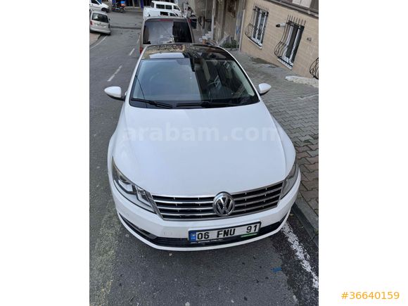 Sahibinden Volkswagen VW CC 1.4 TSi 2012 Model  184000 km Beyaz