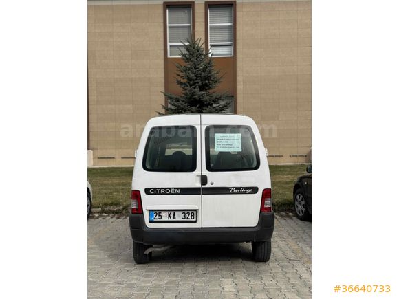 Sahibinden Citroen Berlingo 1.9 D SX 2001 Model  210000 km Beyaz