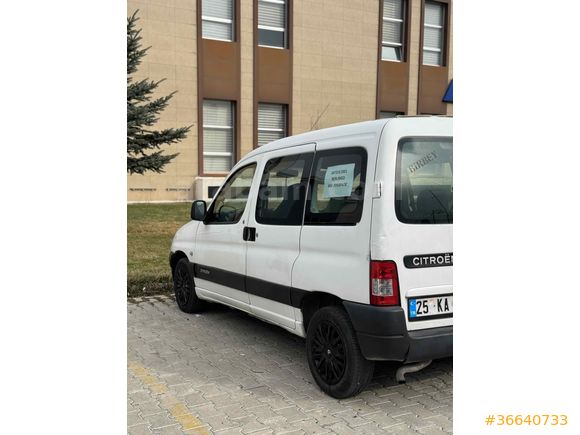 Sahibinden Citroen Berlingo 1.9 D SX 2001 Model  210000 km Beyaz