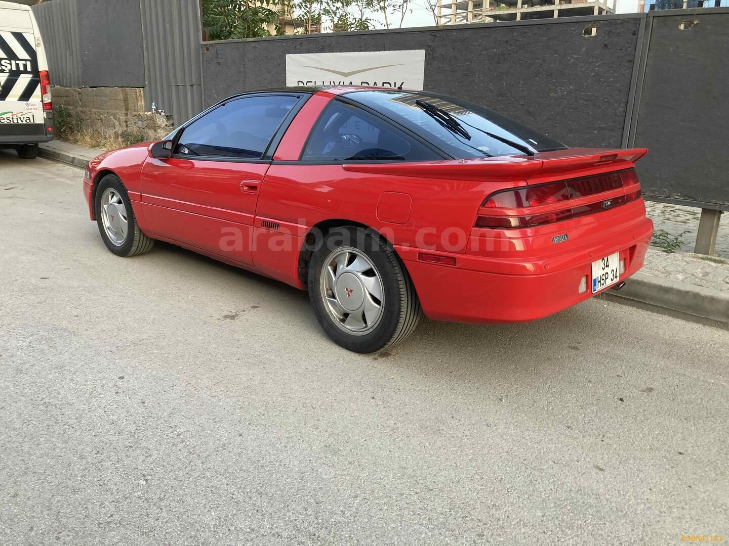Sahibinden Mitsubishi Eclipse 2.0 1991 Model Bursa 199.500 km Kırmızı 3