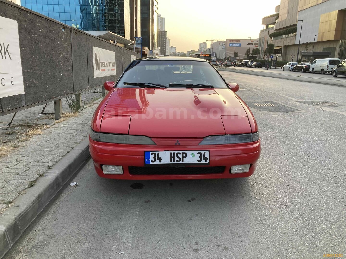 Sahibinden Mitsubishi Eclipse 2.0 1991 Model Bursa 199.500 km Kırmızı 4