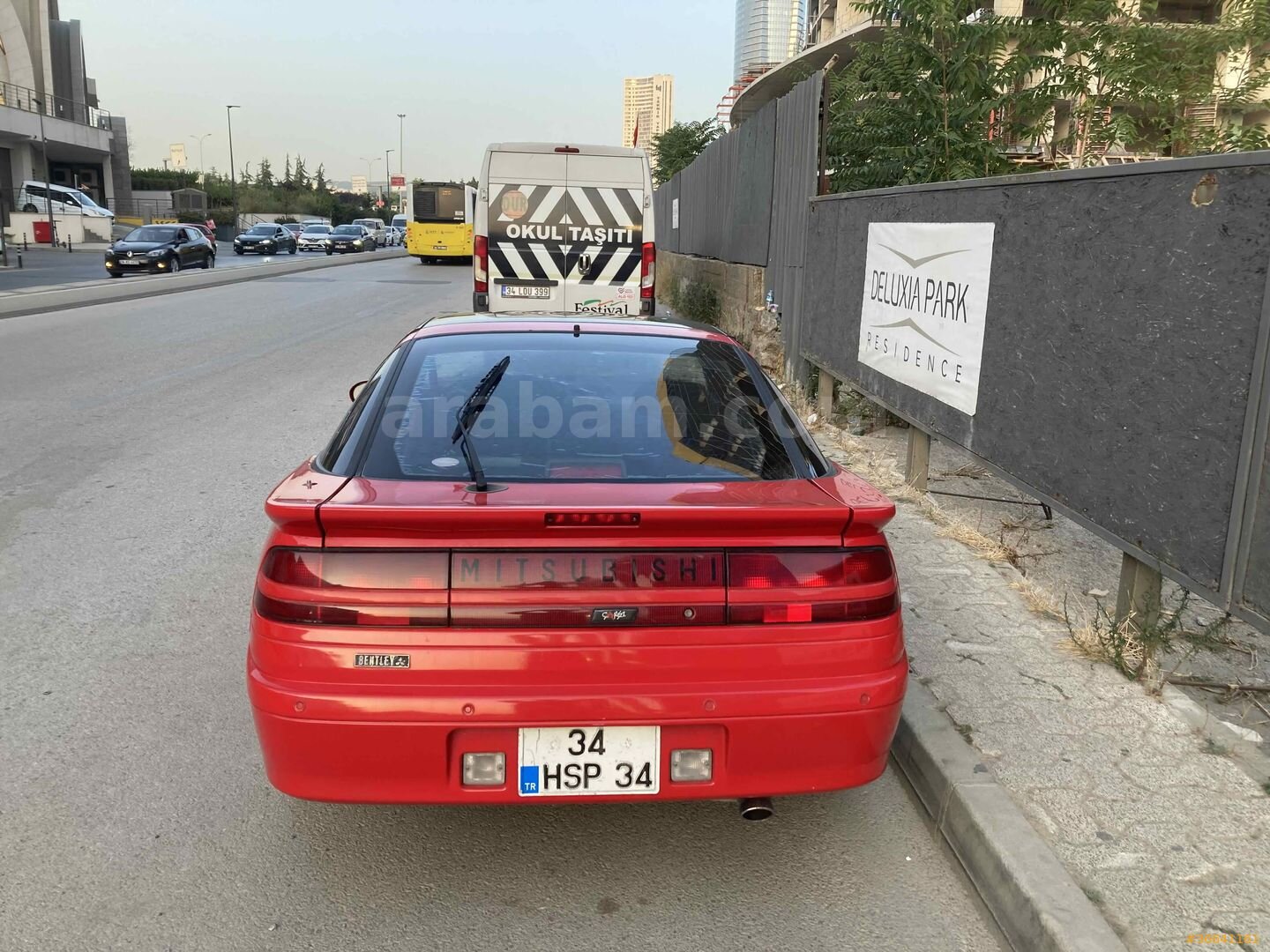 Sahibinden Mitsubishi Eclipse 2.0 1991 Model Bursa 199.500 km Kırmızı 5