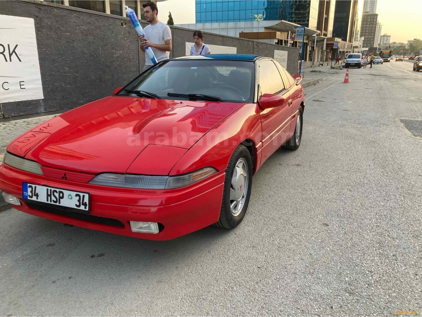 Sahibinden Mitsubishi Eclipse 2.0 1991 Model Bursa 199.500 km Kırmızı 2