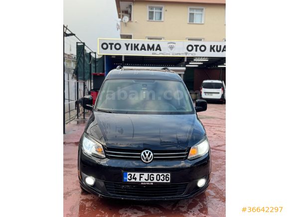 Sahibinden Volkswagen Caddy 1.6 TDI Comfortline 2012 Model Kocaeli 218.000 km Siyah