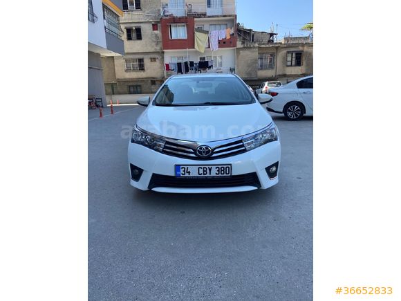 Sahibinden Toyota Corolla 1.6 Advance 2015 Model  540.000 km Beyaz