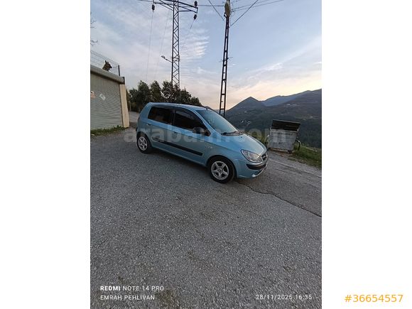 Sahibinden Hyundai Getz 1.5 VGT Start 2008 Model  330.000 km Mavi (metalik)
