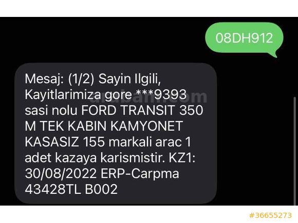 Sahibinden Ford Trucks Transit 350 M Artvin